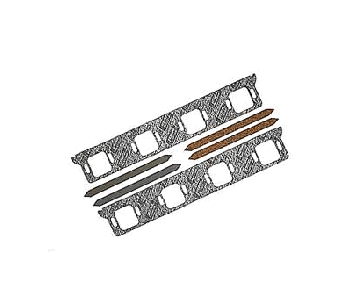 Intake Gasket Set 426 Hemi 16 bolt intake  heads Stock-Edelbrock- INDY